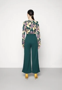 Anna Field Jumpsuit - Dark Green/Yellow -Anna Field Verkoop 2024 03cd4744a3114e5dabc333db7a3180ff