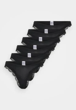 Anna Field 7 Pack - String - Black -Anna Field Verkoop 2024 044d621b3a774f329d762fdf15541901