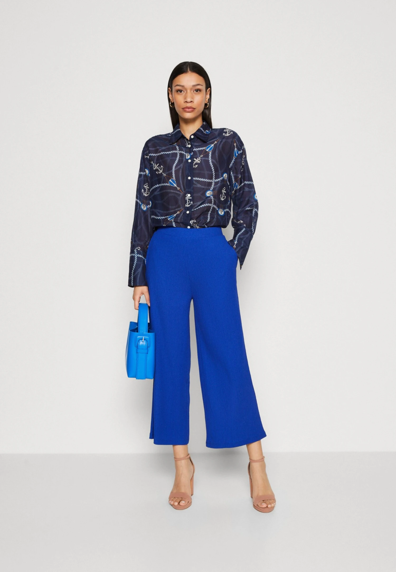 Anna Field Broek - Blue 2 Anna Field Broek - Blue - Afbeelding 2