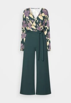 Anna Field Jumpsuit - Dark Green/Yellow -Anna Field Verkoop 2024 12c0766166b04d2bbd74c93c8e60435b