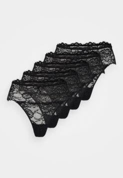 Anna Field 5Pp High Rise Lace Thong - String - Black -Anna Field Verkoop 2024 1d7323e8540d4a6dba0ff1fa79eb0047