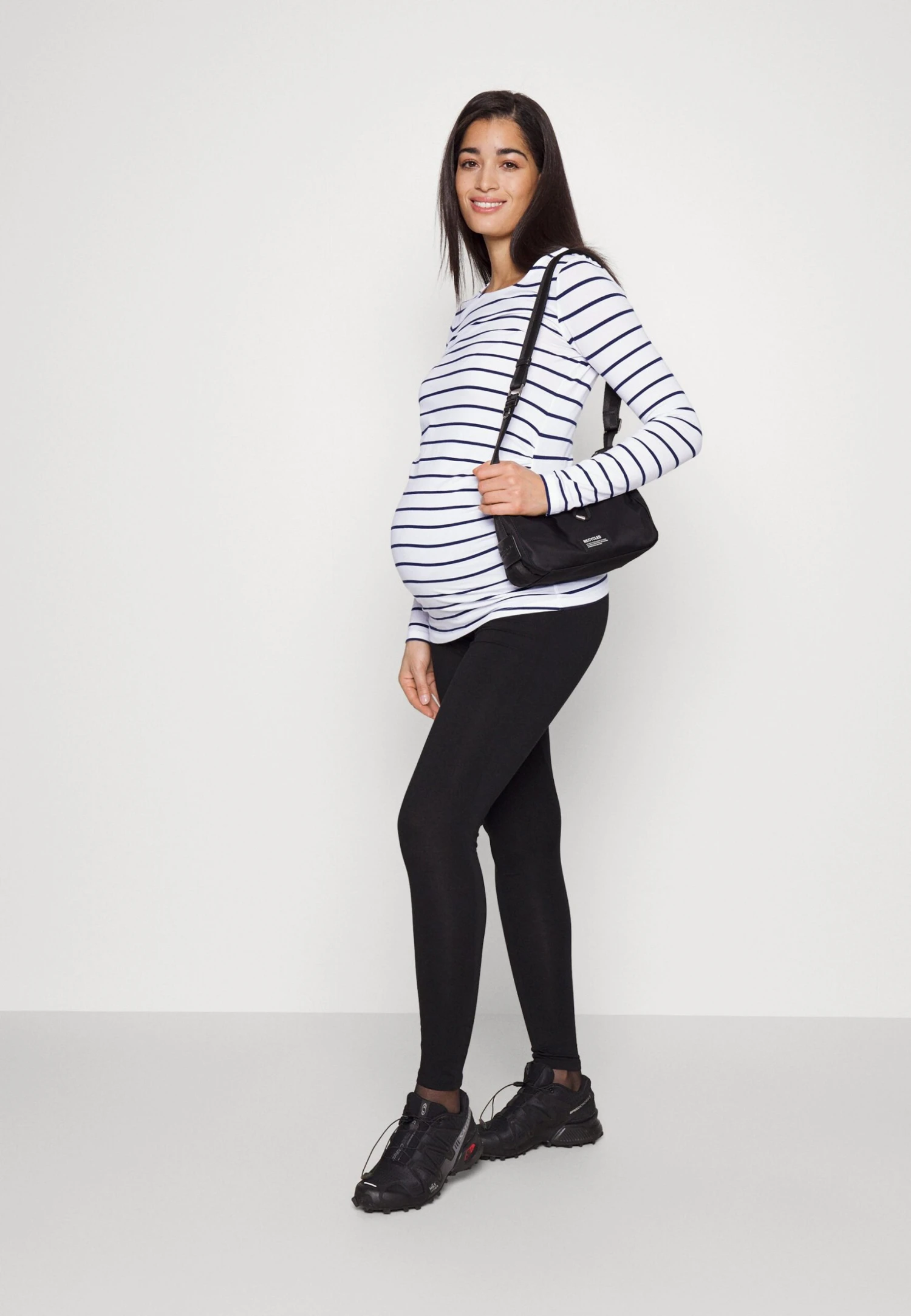 2 Pack - Longsleeve - White/Navy 1 2 Pack - Longsleeve - White/Navy