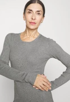 Anna Field Gebreide Jurk - Mottled Light Grey/Black -Anna Field Verkoop 2024 24b0384e249b49ffbd5fc19794dba8f6