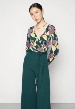 Anna Field Jumpsuit - Dark Green/Yellow -Anna Field Verkoop 2024 281a8151780d48a4b4b5a19c27afa953