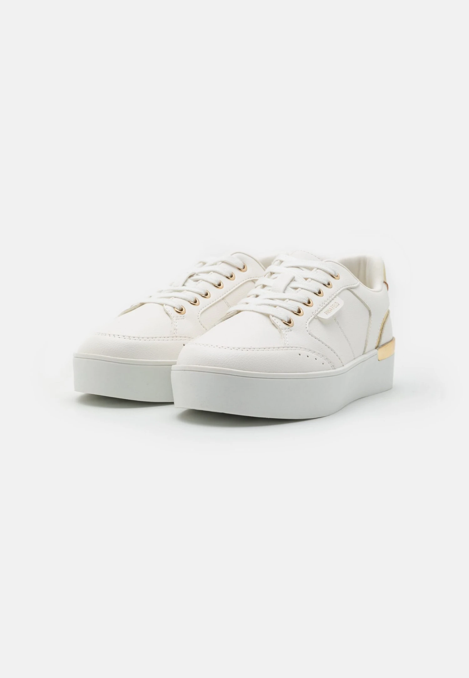 Wide Fit - Sneakers Laag - White 3 Wide Fit - Sneakers Laag - White - Afbeelding 3