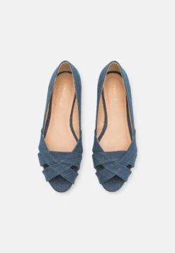 Anna Field Peeptoe Ballerina'S - Blue -Anna Field Verkoop 2024 2c8f54d61c504bbc8106d38c99bb38ba