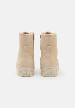 Anna Field Leather- Enkellaarsjes Met Plateauzool - Beige -Anna Field Verkoop 2024 2f254760887845098a0ad9d2871904a7