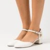 Leather - Klassieke Pumps - White