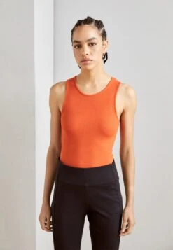 Anna Field 2 Pack - Top - Orange/Black -Anna Field Verkoop 2024 31ef4420a6fe474892ec723ab33bdebe