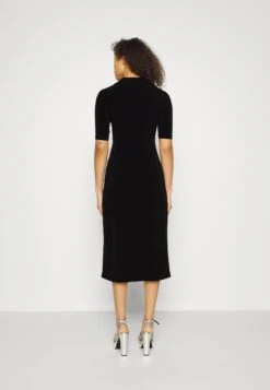 Center Front Knot Low Midi Dress - Jurk - Black -Anna Field Verkoop 2024 35367c25b3b64620b2ecd27a71387530
