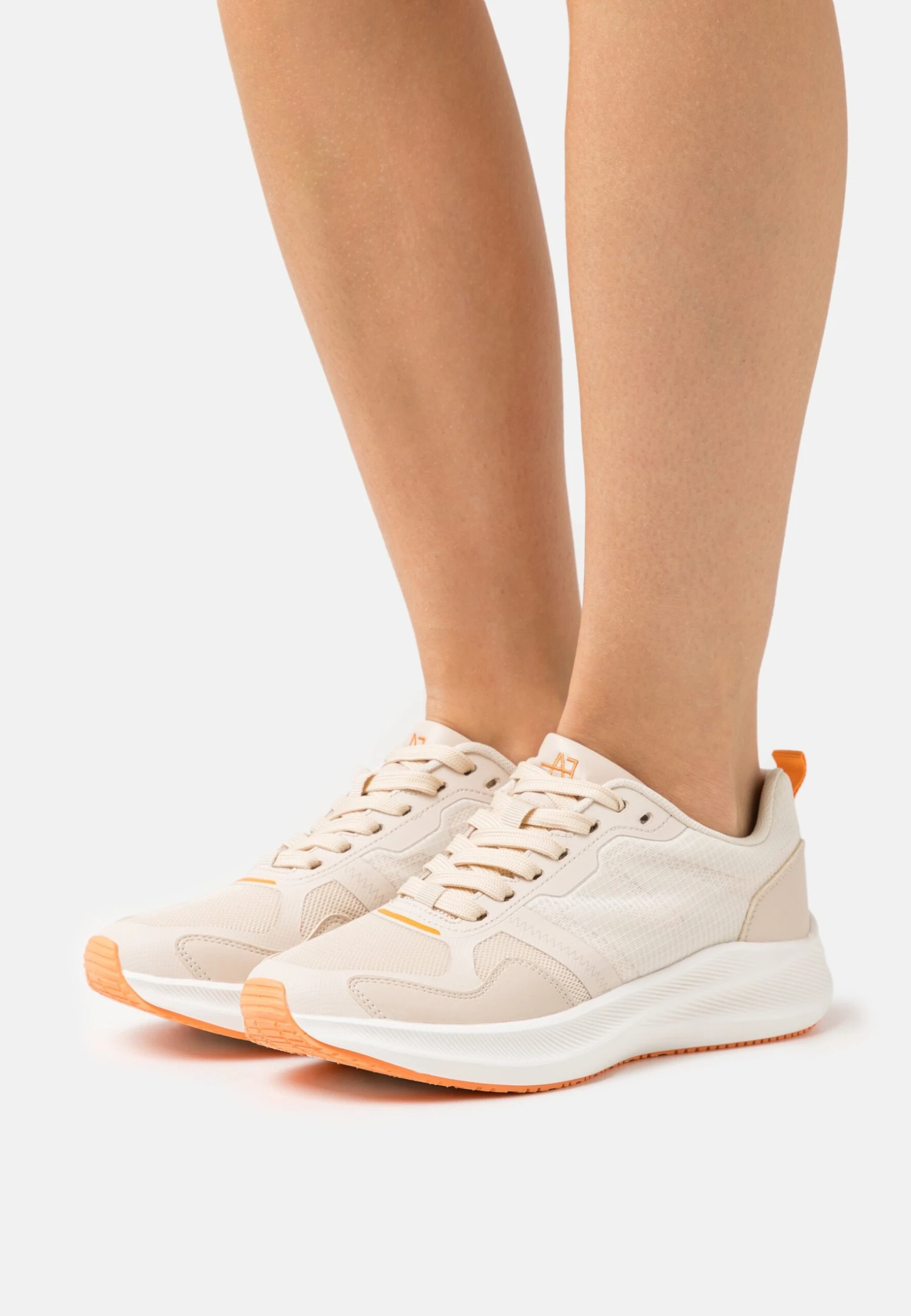 Anna Field Sneakers Laag - Beige/Orange 1 Anna Field Sneakers Laag - Beige/Orange