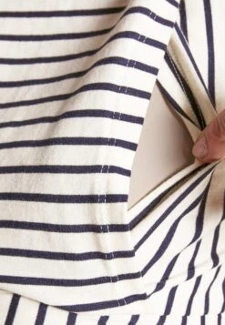 Maternity Baby Doll Nursing Tee- T-Shirt Print -Dark Blue/Off-White -Anna Field Verkoop 2024 35ceaf69f90d4eda916d4b12d99bfec5