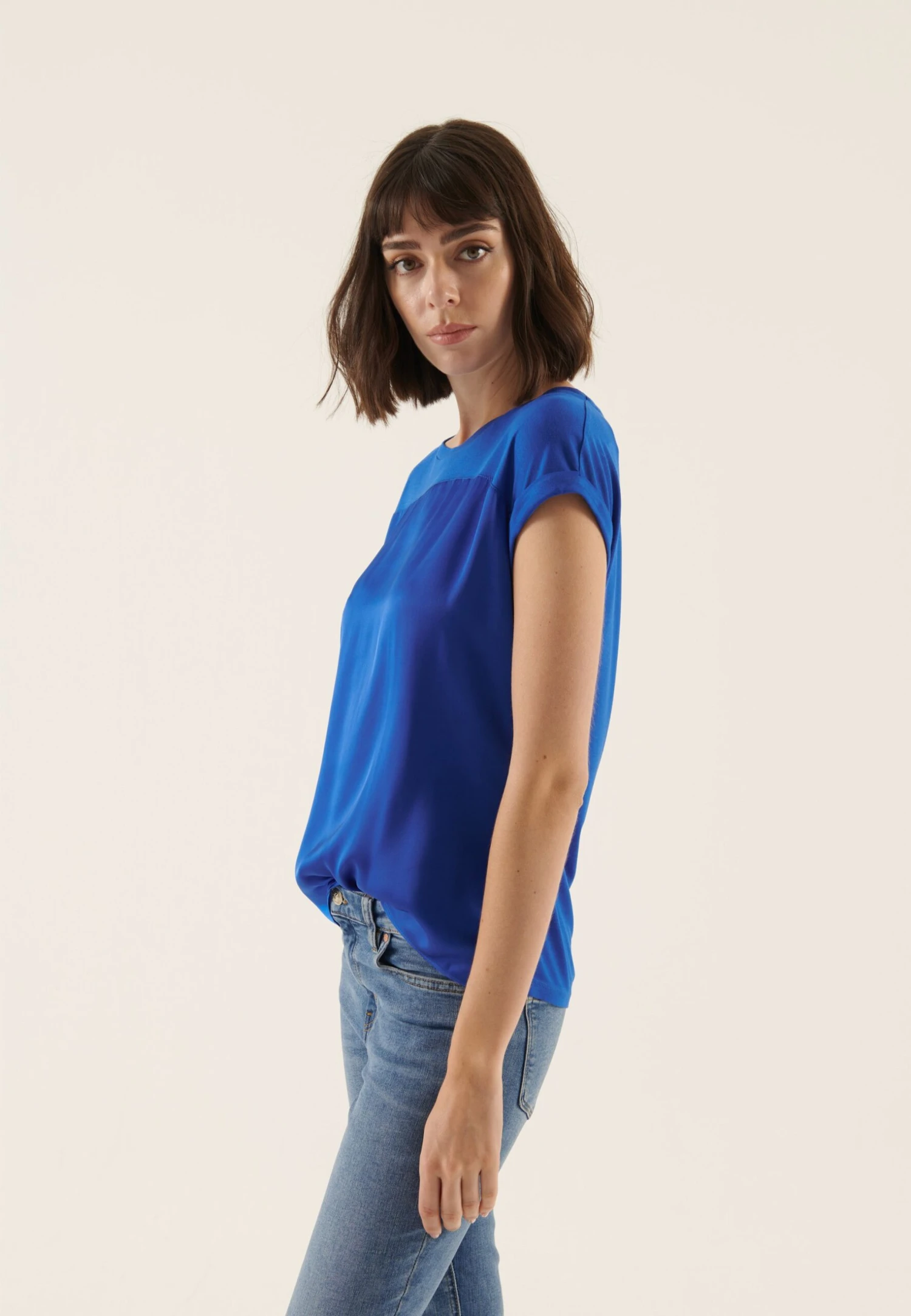 Anna Field T-Shirt Print - Blue 4 Anna Field T-Shirt Print - Blue - Afbeelding 4