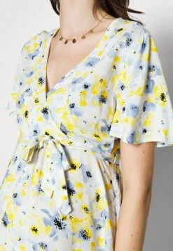 Woven Chiffon Wrap Dress- Jurk -White/Light Blue -Anna Field Verkoop 2024 3f9f2e86f2b047998f13f0a910cd82e5