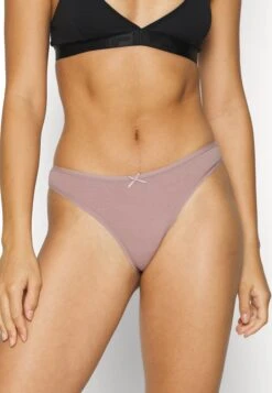 Anna Field Georgina 7Pp Thong Cotton - String - Black/Pink -Anna Field Verkoop 2024 4b32aad786514479923d25cd5c95ab9a