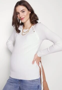 Nursing - Button Opening - Trui - White 10 Nursing - Button Opening - Trui - White -Anna Field Verkoop 2024 4b78fcc94aeb475a964819c45a823428