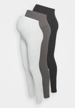 3 Pack - Legging - Black/Mottled Light Grey/Mottled Dark Grey -Anna Field Verkoop 2024 56f75139b3584cc78536c058617bd5ec
