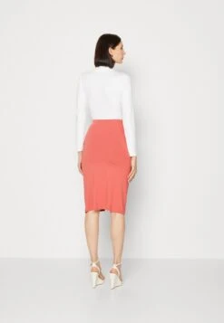 Anna Field Front Knot Midi Skirt - Kokerrok - Red -Anna Field Verkoop 2024 65a0c23f9db145ba8c29d375f6848ed0