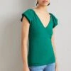 Anna Field T-Shirt Basic - Dark Green