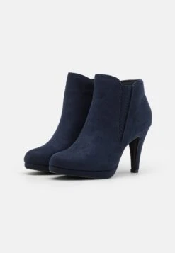 Anna Field Enkellaarsjes Met Hoge Hak - Dark Blue -Anna Field Verkoop 2024 6958e58029384df2844b70d9d031e723