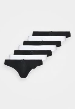 Anna Field Georgina 7Pp Thong Cotton - String -Black/White -Anna Field Verkoop 2024 6aea1dd502964fdd8c8e2e8eed194e69