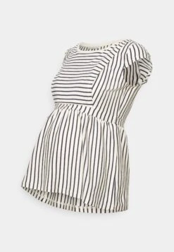 Maternity Baby Doll Nursing Tee- T-Shirt Print -Dark Blue/Off-White -Anna Field Verkoop 2024 6b8054cd573d4137ad196275941c10ea