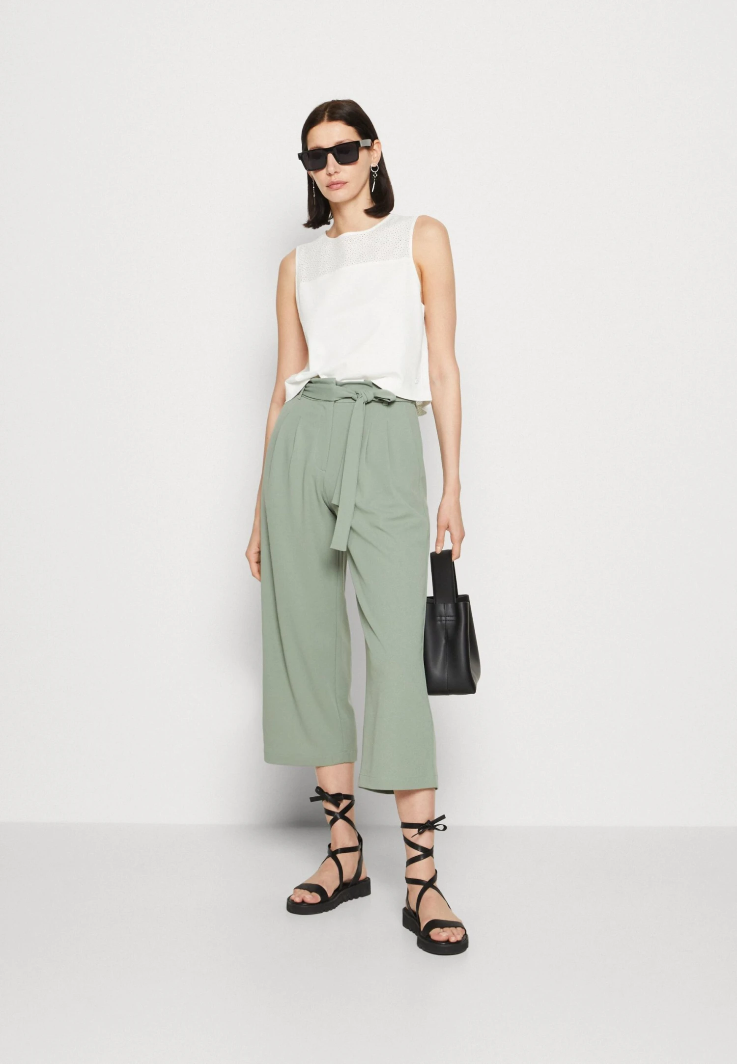 Anna Field Broek - Green 2 Anna Field Broek - Green - Afbeelding 2