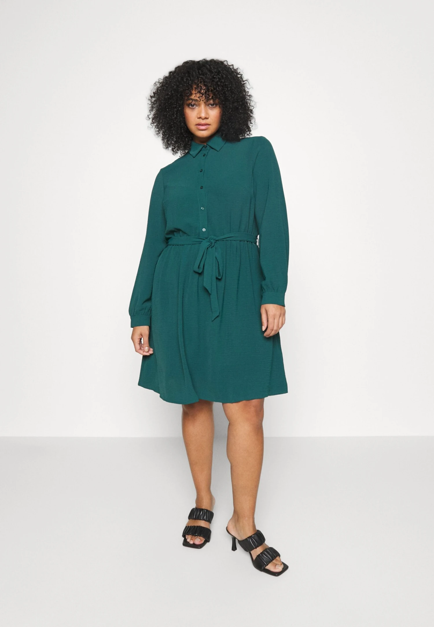 Blousejurk - Dark Green 1 Blousejurk - Dark Green