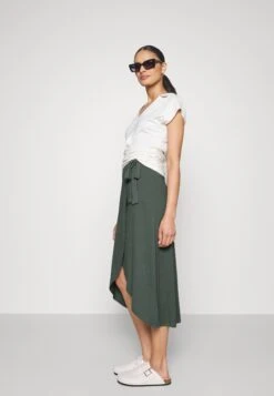 Anna Field Basic Wrap Over Midi Skirt- A-Lijn Rok - Light Green -Anna Field Verkoop 2024 6f67b13ae5f545ada2a3aa5b5f746f2e