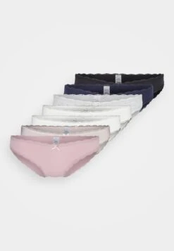 Anna Field 7 Pack - Slip - Pink/Black/Blue -Anna Field Verkoop 2024 7565ed8a78e2428f93e3f482172b5942