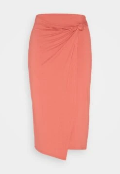 Anna Field Front Knot Midi Skirt - Kokerrok - Red -Anna Field Verkoop 2024 7673a70ffafd4e64b333db05d060c74b