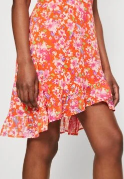 Anna Field Volant Short Dress- Jurk - Red/Multicoloured -Anna Field Verkoop 2024 785b5759ca68446697e3c158a3d4fa99
