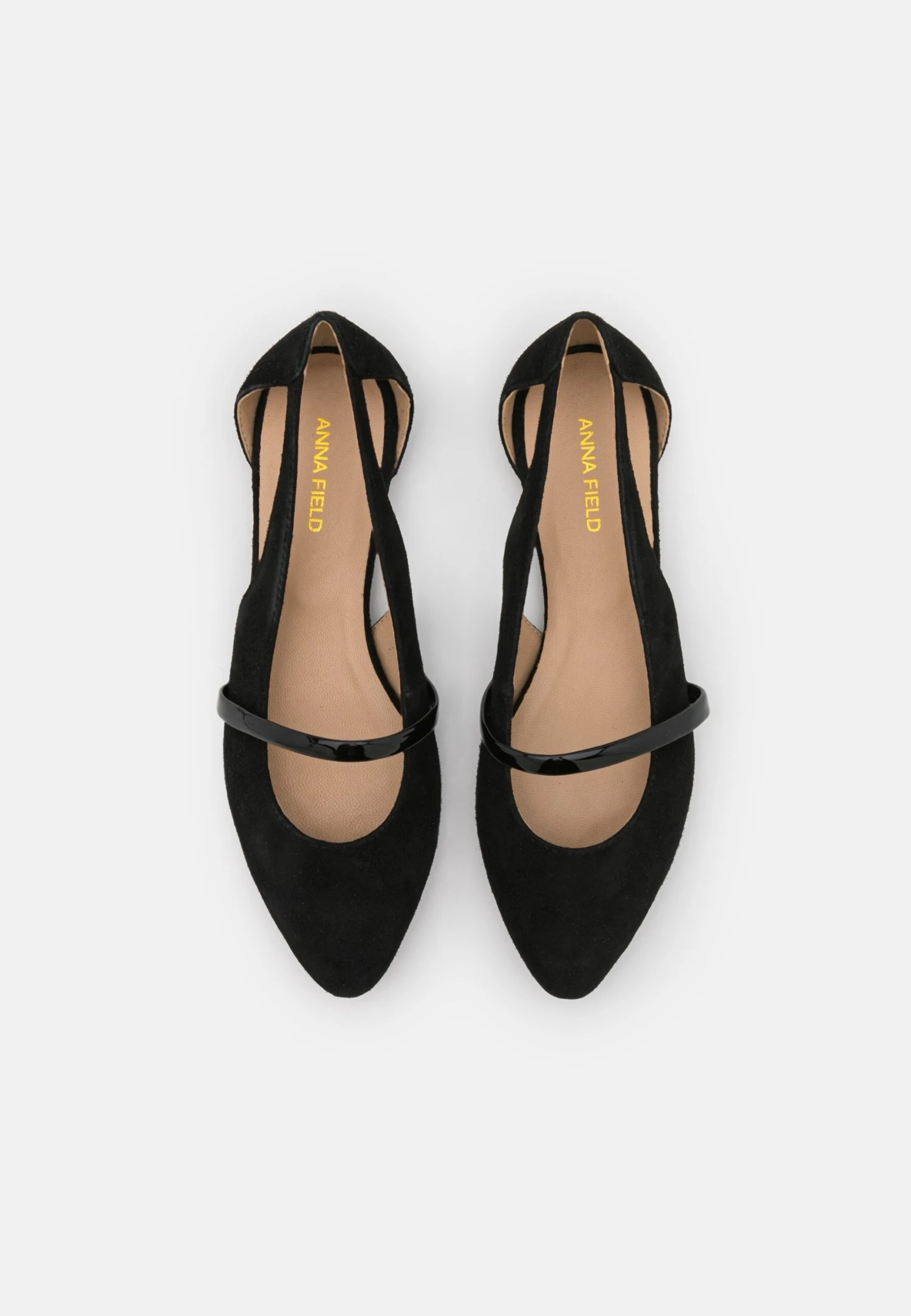 Anna Field Leather - Ballerina'S Met Enkelbandjes - Black 6 Anna Field Leather - Ballerina'S Met Enkelbandjes - Black - Afbeelding 6