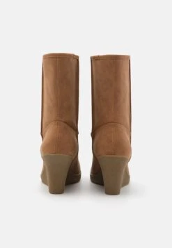 Anna Field Winter Boot - Enkellaarsjes Met Sleehak - Cognac -Anna Field Verkoop 2024 7996478d26b54973a4236206968037b1