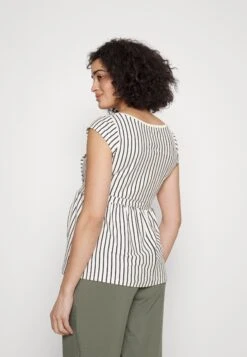 Maternity Baby Doll Nursing Tee- T-Shirt Print -Dark Blue/Off-White -Anna Field Verkoop 2024 7f2e56dd58724aaf9de2c37302ec334f