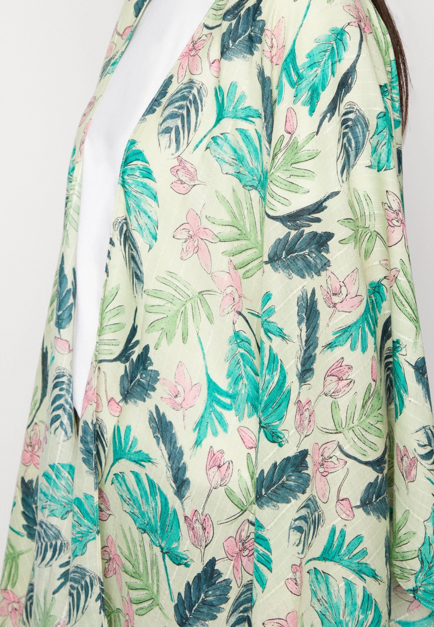 Anna Field Poncho - Green 6 Anna Field Poncho - Green - Afbeelding 6