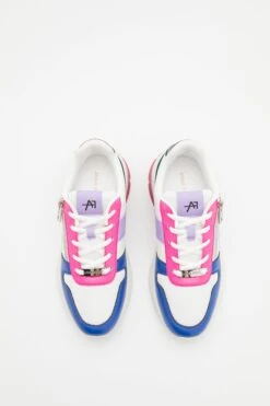 Anna Field Leather- Sneakers Laag - White/Multi-Coloured -Anna Field Verkoop 2024 846dab65b7724de5a09b88d3207e0489