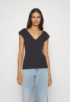 Anna Field T-Shirt Basic - Black -Anna Field Verkoop 2024 8850f9dceef040ad916f6586d1ce5cf0