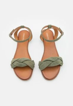 Anna Field Leather - Sandalen - Khaki -Anna Field Verkoop 2024 9a88df08c5874fc2bfff3b2e487eff3d