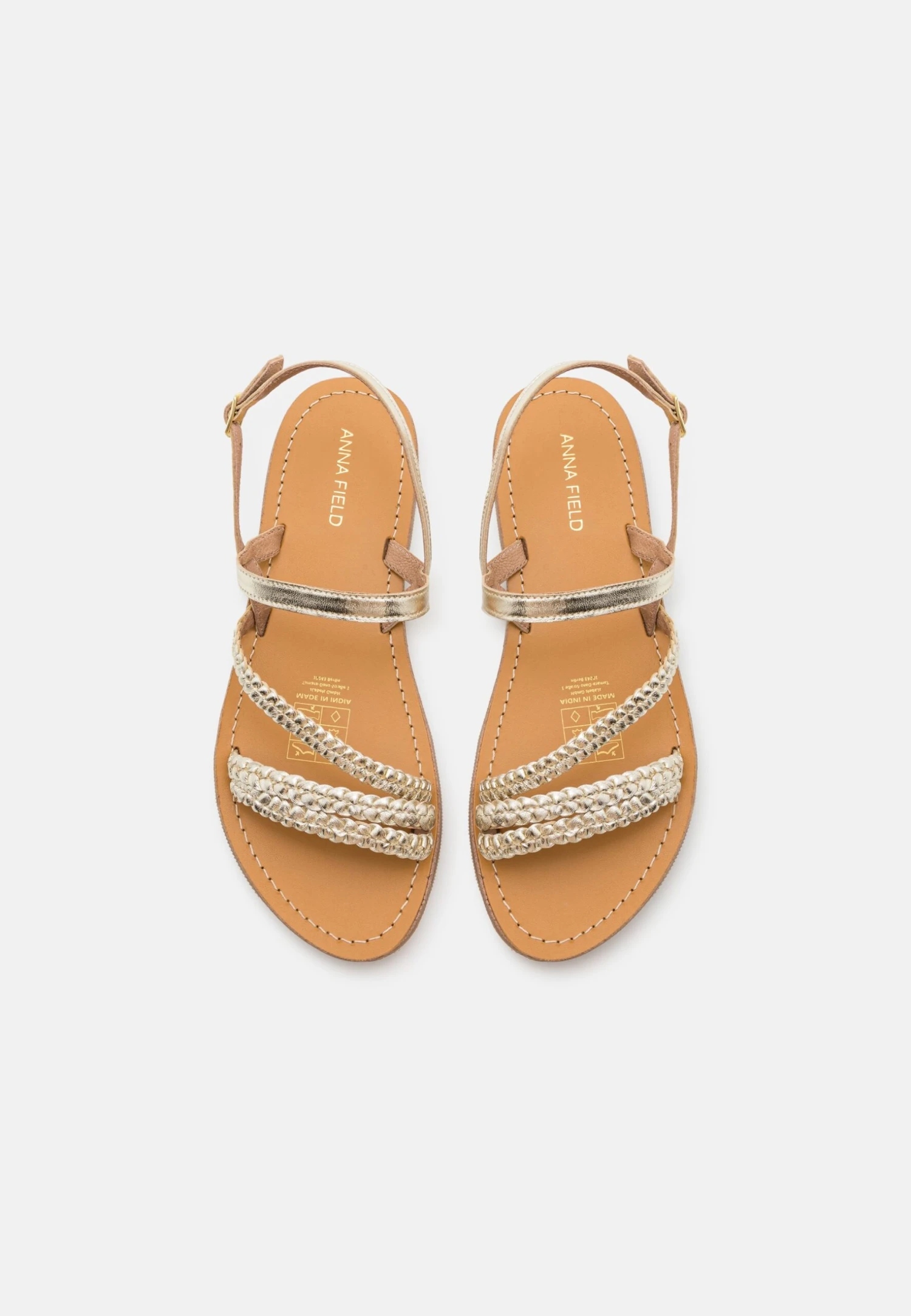 Anna Field Leather - Sandalen - Gold 6 Anna Field Leather - Sandalen - Gold - Afbeelding 6