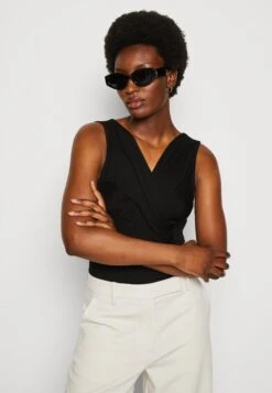 Anna Field Top - Black -Anna Field Verkoop 2024 9ec01027db754590b009874906a38bb3