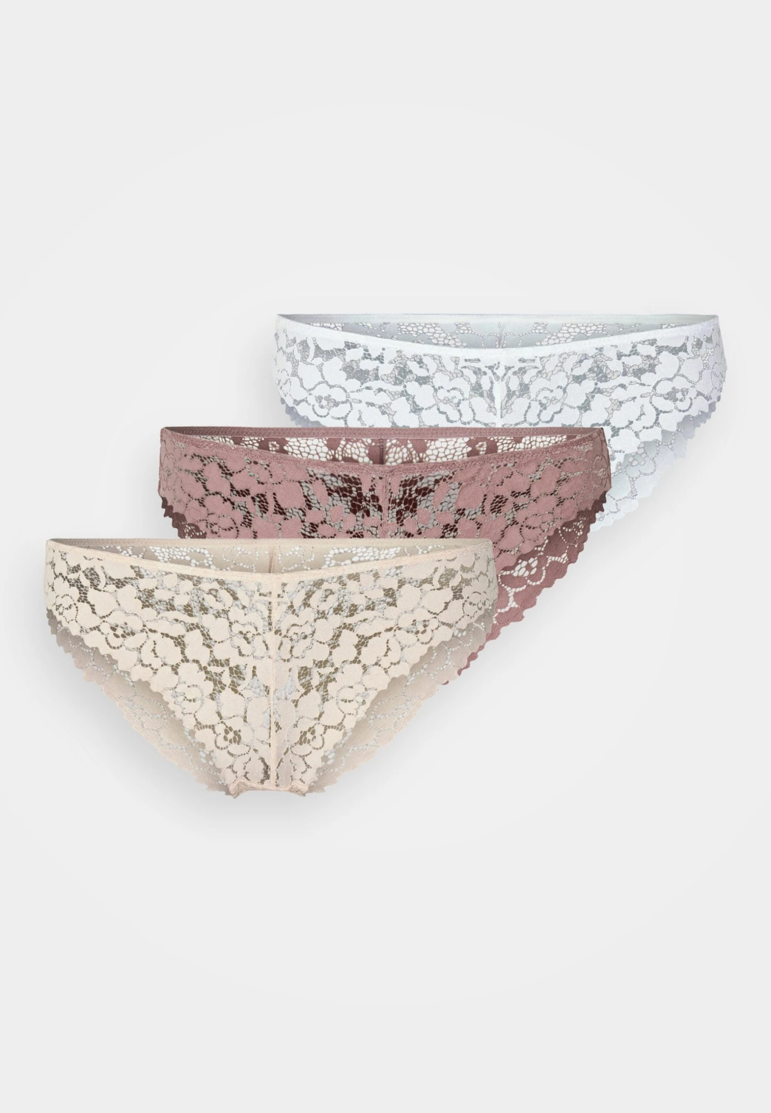 Anna Field 3Pp Greer - Slip - Nude/White/Pink 7 Anna Field 3Pp Greer - Slip - Nude/White/Pink - Afbeelding 7