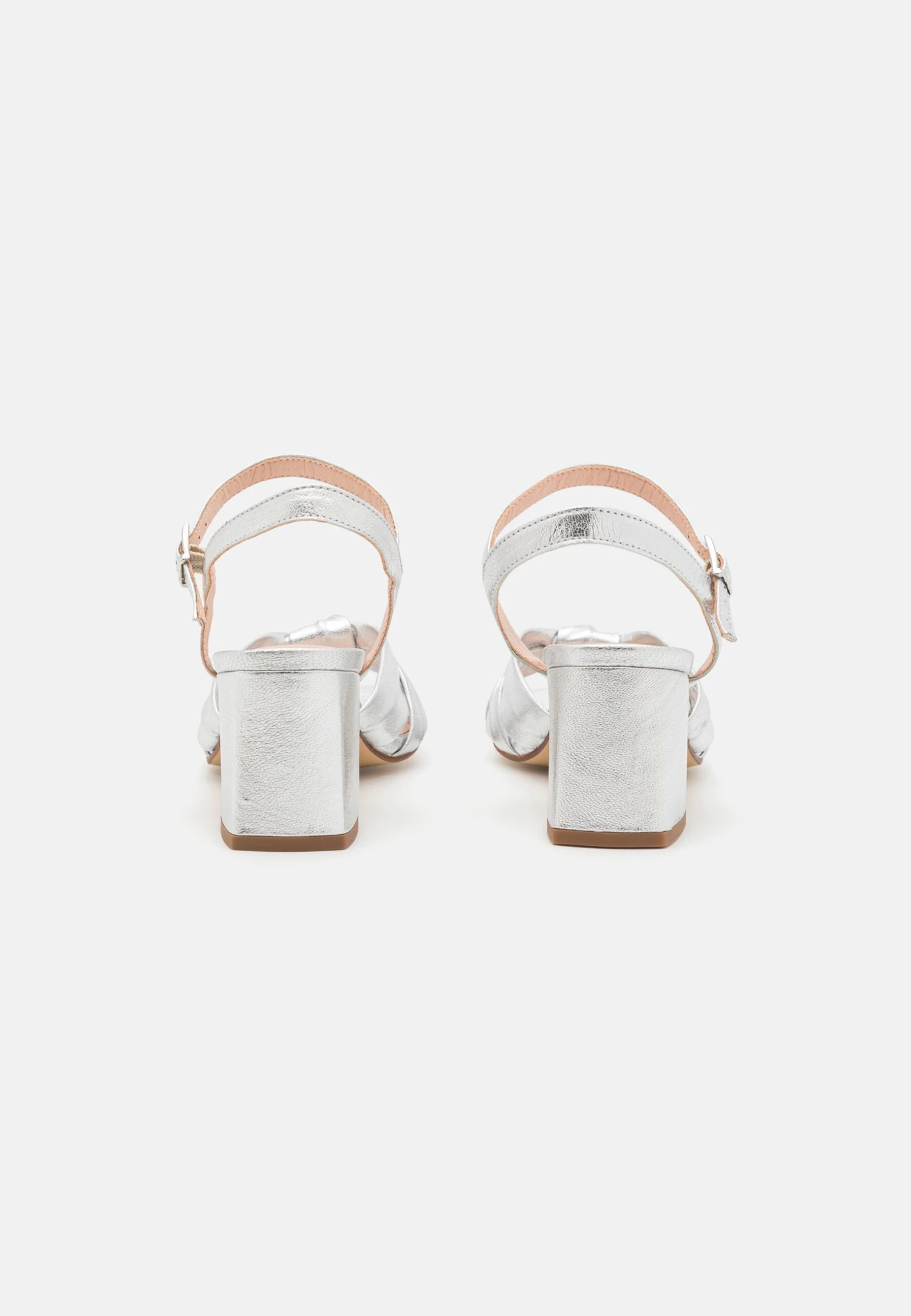 Anna Field Leather- Sandalen - Silver 4 Anna Field Leather- Sandalen - Silver - Afbeelding 4