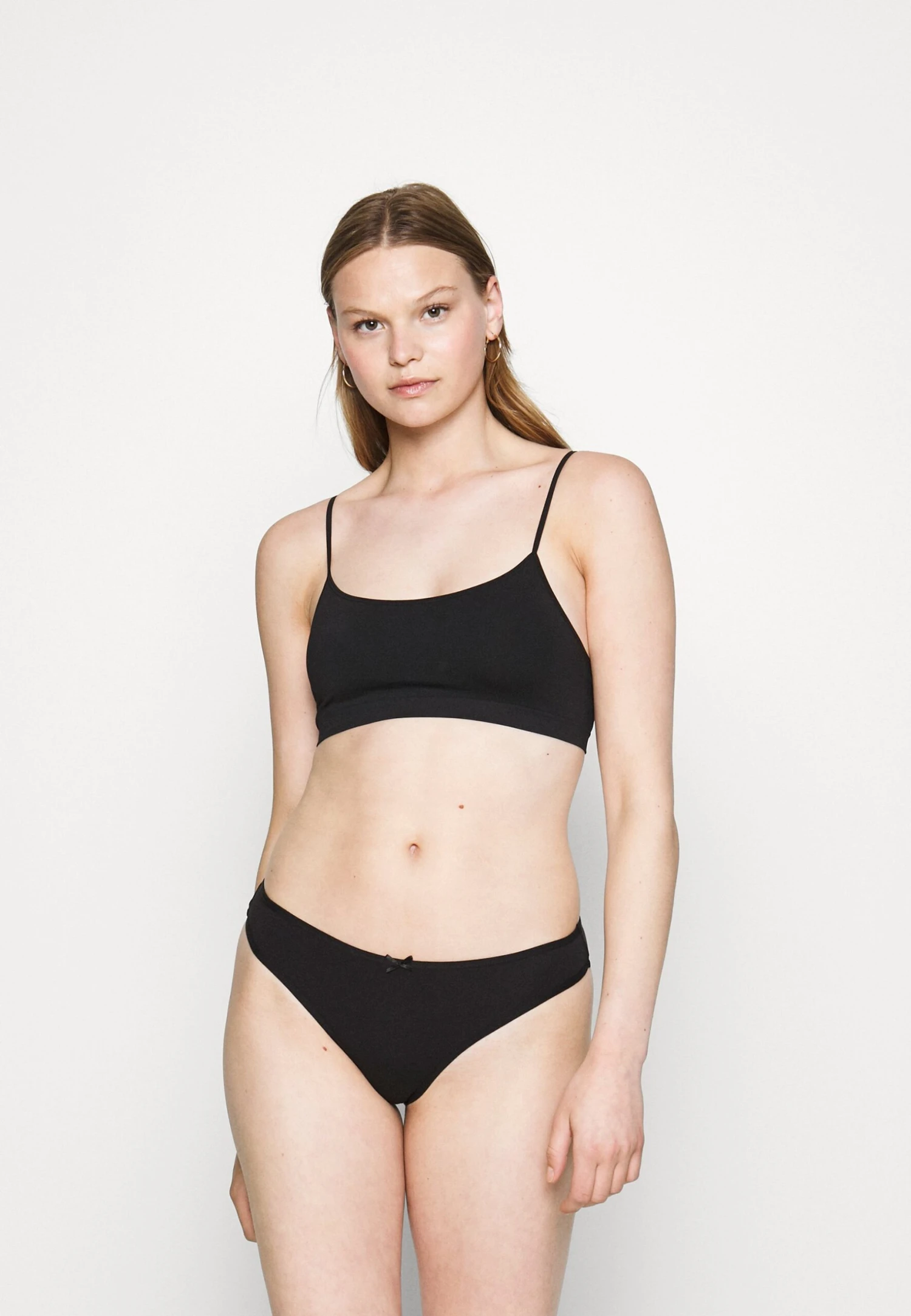 Anna Field Georgina 3 Pack- String - Black/White/Pink 1 Anna Field Georgina 3 Pack- String - Black/White/Pink