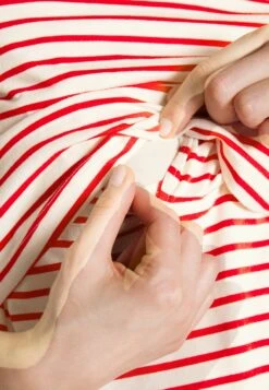 Maternity Long Tee- T-Shirt Basic - Red/Off-White -Anna Field Verkoop 2024 aca7e161051541aabafcdc94f6b60ac6