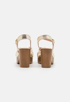 Anna Field Leather - Clogs - Gold -Anna Field Verkoop 2024 acb0d75ccb42484a99b85e3824af5555