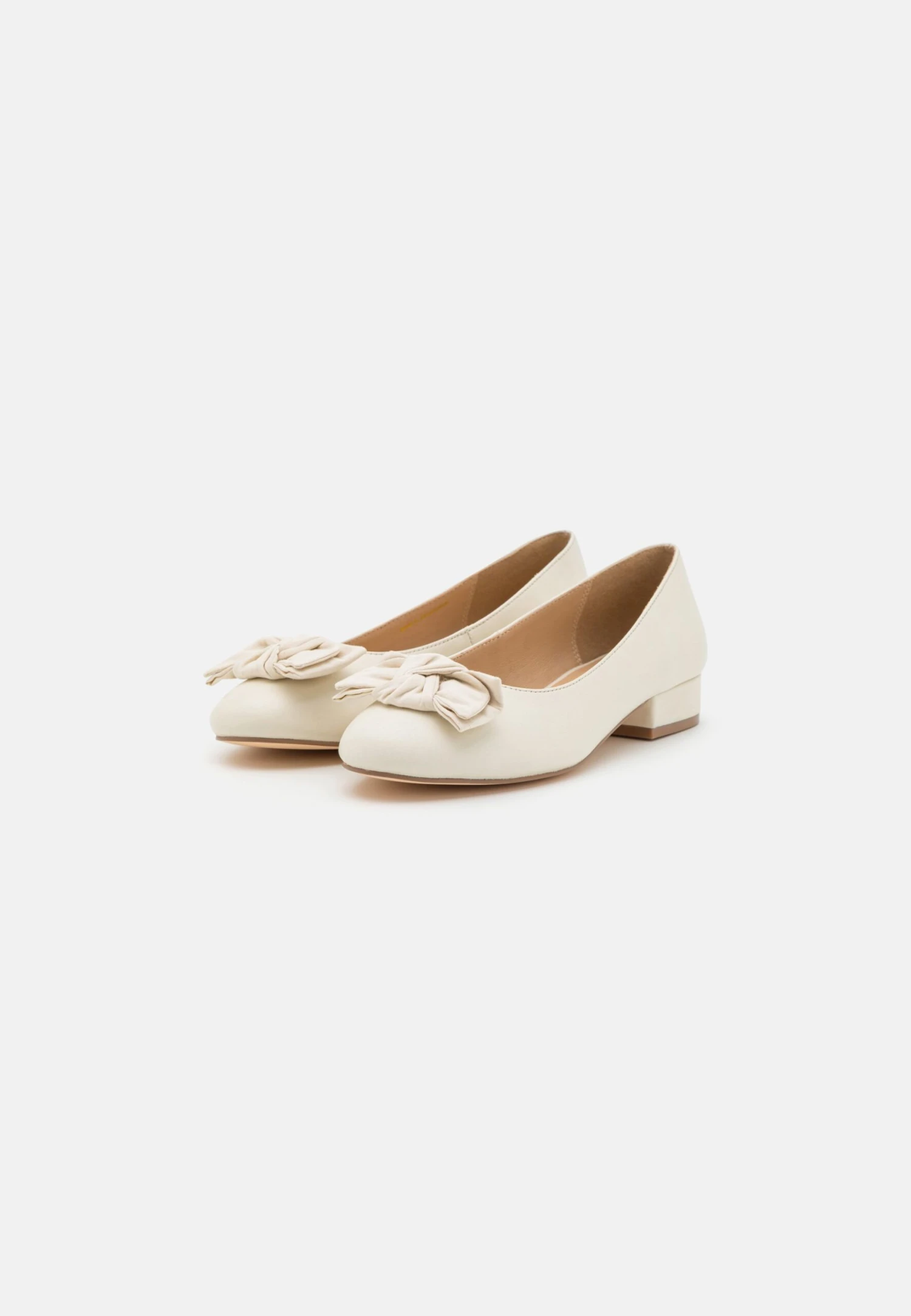 Leather Wide Fit - Ballerina'S - White 3 Leather Wide Fit - Ballerina'S - White - Afbeelding 3