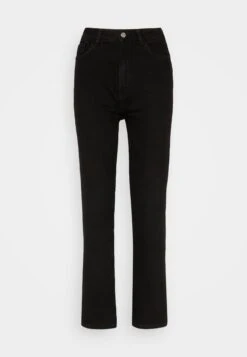 Anna Field Straight Leg Jeans - Black Denim -Anna Field Verkoop 2024 b743c8c4dfdb416a88b18b808dc743aa