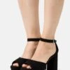 Anna Field Sandalen Met Plateauzool -Black