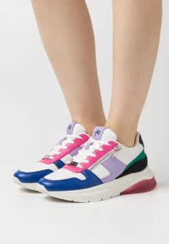 Anna Field Leather- Sneakers Laag - White/Multi-Coloured